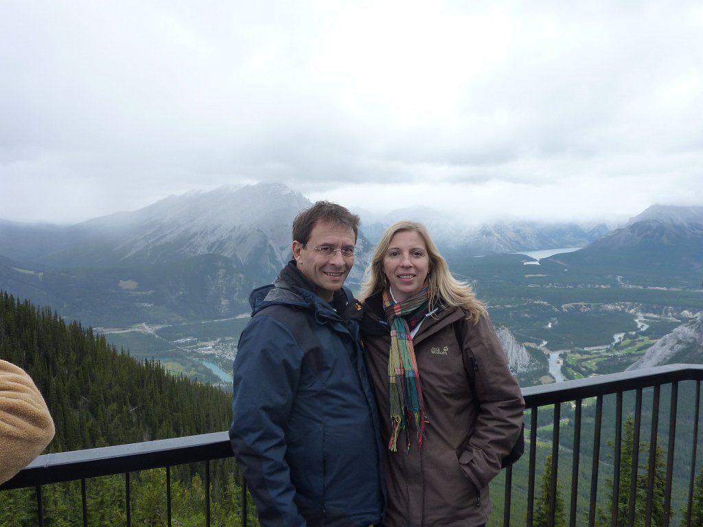 P1010059.JPG - Ausflug mit der Seilbahn auf den Sulphur Mountain (bei Banff)