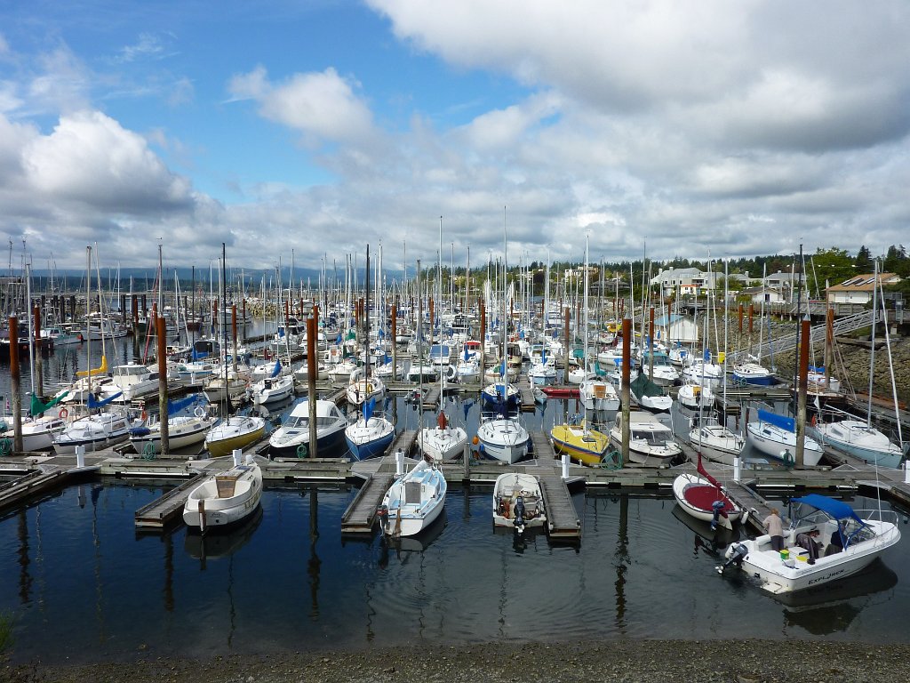 P1010308.JPG - Hafen in Comox auf Vancouver Island