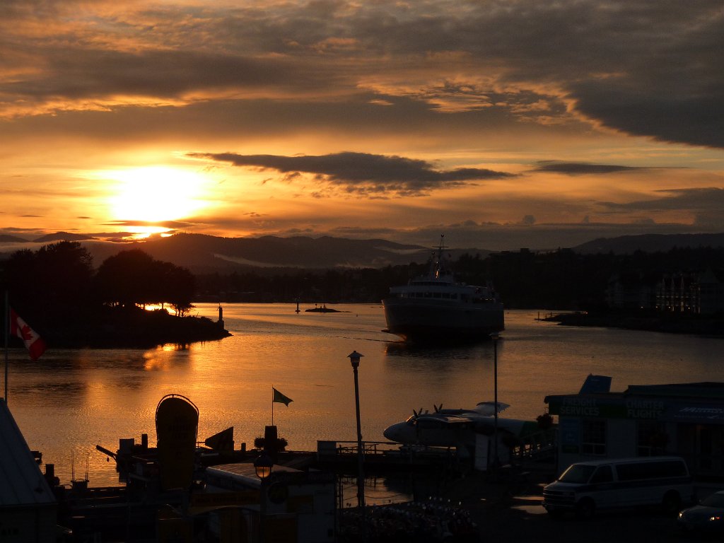 P1010343.JPG - Sonnenuntergang in Victoria auf Vancouver Island