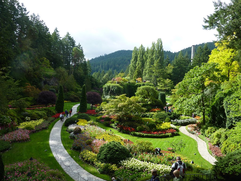 P1010435.JPG - The Butchert Gardens in Victoria